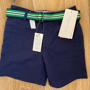 Ralph Lauren Toddler Boys navy Shorts NWT